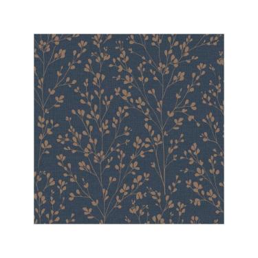 Imagem de Papel de Parede Icon Folhagem Marrom Com Brilho A71404