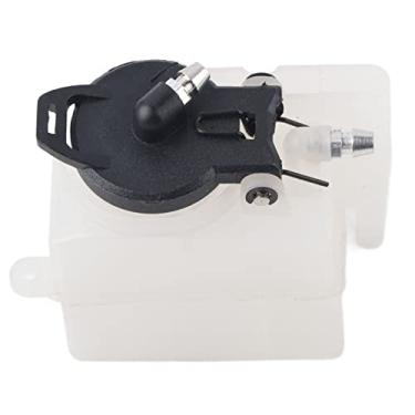 Imagem de CUOFYUNL Tanque de combustível de plástico Óleo Acessório sobressalente de recipiente adequado para carro HSP 94188/94122 1/10 RC