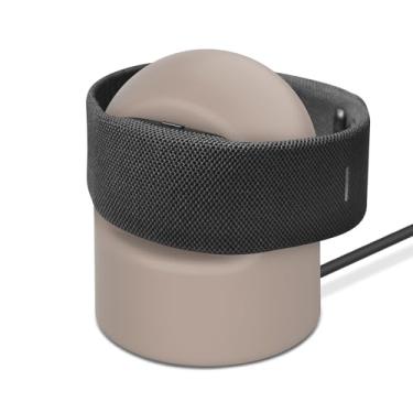 Imagem de Base de silicone para carregador de banda neural de tela Meta Ray-Ban, cabo de carregamento não incluído, suporte magnético de carregamento rápido e seguro para banda meta-neural, à prova de quedas e