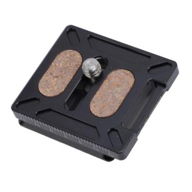 Imagem de Cryfokt "Placa de Liberação Rápida da Câmera" Placa de Liberação Rápida Compacta de Liga de Alumínio Leve de 30 Mm Com Acolchoamento Antiderrapante para tripé de Cabeça Esférica de Câmera Digital SLR