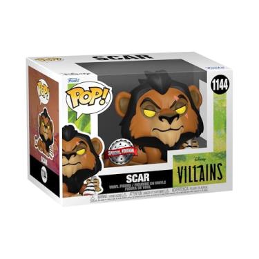 Imagem de Boneco Funko Pop! 1144 Scar Lion King (Rei Leão) - Disney Villains