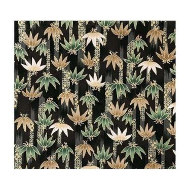 Imagem de 1 Peça Tecido Algodão Estampado Estilo Quimono, 50/100/200x145cm (por Metro) - Estampas Vibrantes Para Confecção De Quimonos, Almofadas, Vestidos E Projetos Artesanais(Style 7,50X145cm)