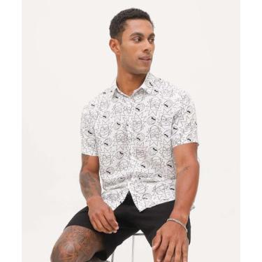 Imagem de Camisa Masculina Rick and Morty Disney-33002, Off white, GG