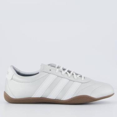 Imagem de Tênis Adidas Grand Court Lo Feminino Prata, 36