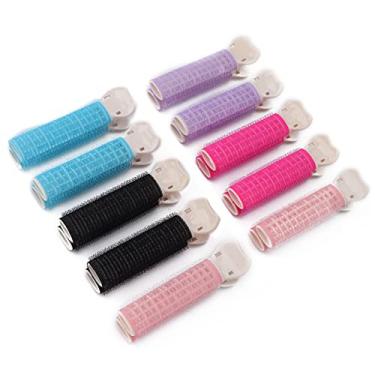 Imagem de Luqeeg Modelador de Grampos de Cabelo, Modeladores Volumizantes para Fácil Modelagem de Cabelo para Meninas - Clipes de Raiz de Portáteis, Plástico de Resina, Sem Danos Ao para Uso Diário