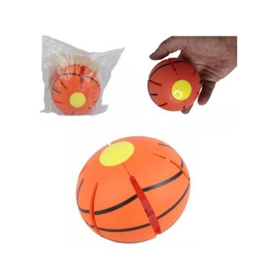 Imagem de Brinquedo Bola Pula Pula Led Color Basquete Futebol Não Fura