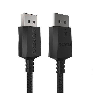 Imagem de Cabo Displayport M para Displayport M 2.1 - Preto - 2M - NYLON - PDPN2-2