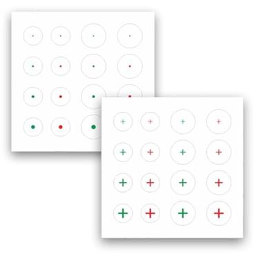 Imagem de Adesivo transparente FPS Aim Sight Assist – Pacote com 2 adesivos para monitor de escopo rápido, sem escopo, decalque de TV, adesivos de tiro para videogames FPS, monitor de TV e celular (ponto +