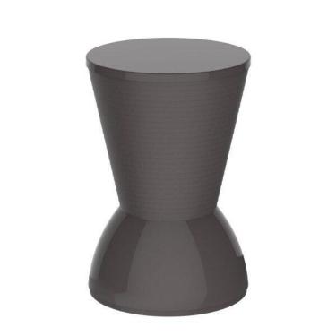 Imagem de Banqueta Nick Im In área Externa E Interna Polipropileno Cinza Mushroom 44,4 Cm (altura)