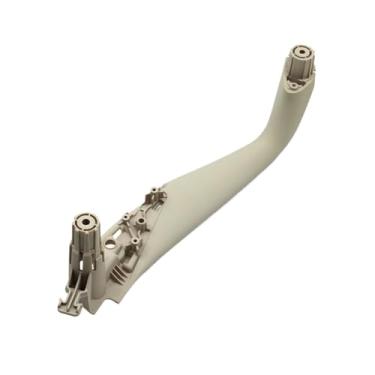 Imagem de Capa de acabamento da maçaneta interna da porta dianteira e traseira esquerda e direita, compatível com BMW Série 5 M5 G30 G31 F90 2017 2018 2019 2020 2021 51417438521(Oyster Front Left)