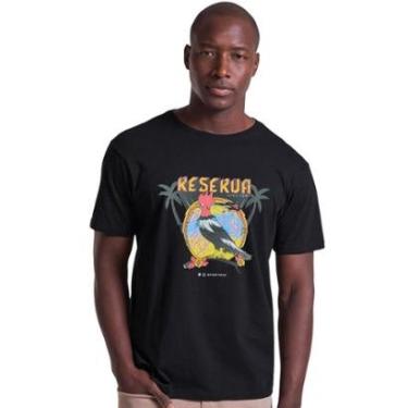 Imagem de Camiseta Reserva Masculina Summer Cities World Tour Preta-Masculino