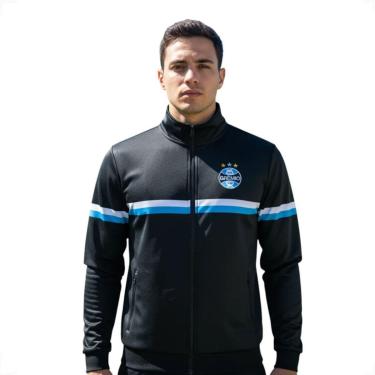 Imagem de Agasalho Esportivo Grêmio Escudo Bordado No Peito-Masculino