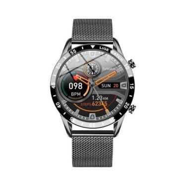 Imagem de Relógio Inteligente Masculino De Luxo À Prova d'Água Com Bluetooth LIG