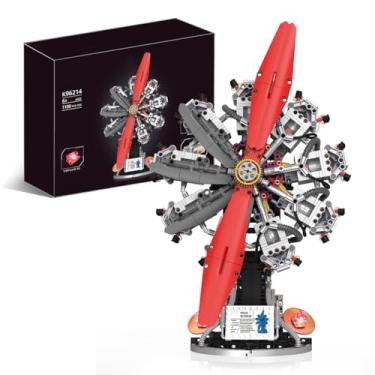 Imagem de Conjunto de Blocos de Montar Motor V8 - Modelo Funcional, Indicado para Crianças a Partir de 14 Anos e Adultos