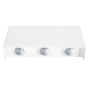 Imagem de GLOGLOW Luzes de Parede Led Recarregáveis ​​sem Fio, Arandela Operada por Bateria, Luz de Parede Led para Decoração de Quarto, Sala de Estar, Iluminação Interna (Branco)