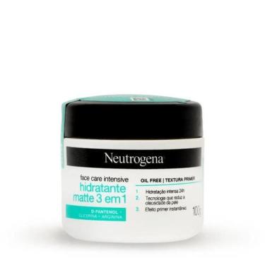 Imagem de Creme Facial Neutrogena Face Care Intensive Hidratante Matte 3 em 1 co