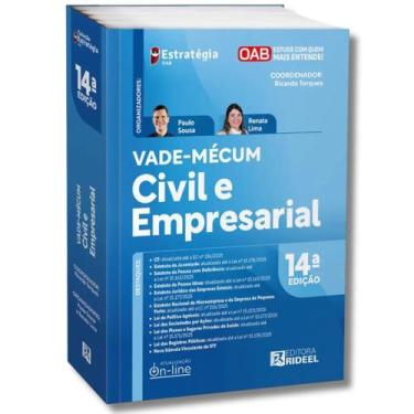 Imagem de Vade Mécum Civil e Empresarial 14ª Edição - EXAME OAB - Editora Rideel