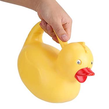 Imagem de Ymiko 1200ml Ao Ar Livre Infantil Plástico Dos Desenhos Animados Animal Regador, Praia e Jardim Jogar Sprinkler Brinquedo (pato amarelo)