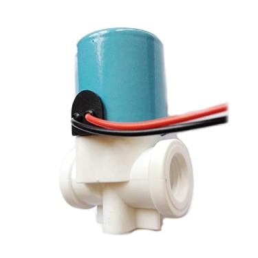 Imagem de Resiste a altas pressões e temperaturas extremas 1/4 24VDC 12VDC Válvula solenoide Dispensador de água para máquina RO de pureza de água N/C 0-120psi
