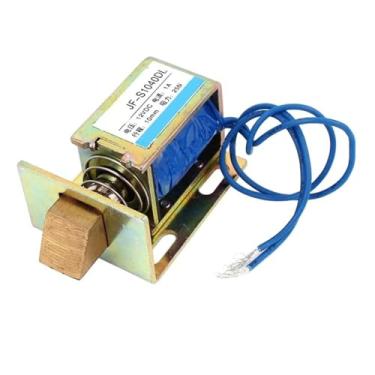 Imagem de JF-S1040DL Solenoide Eletroímã DC12V Bloqueio Elétrico Ímã 24V 1A Força 25N Curso 10mm 1 Peça (DC24V)