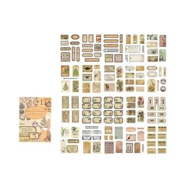 Imagem de Adesivos Decorativos Estéticos Feitos À Mão Para Scrapbooking, 20 Peça