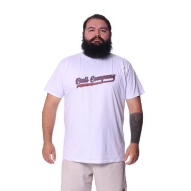 Imagem de Camiseta Plus Size Bali Hai Company College, Branco, G2