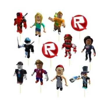 Imagem de Suprimentos Para Festa De Aniversário Com Tema Roblox Para Crianças, E