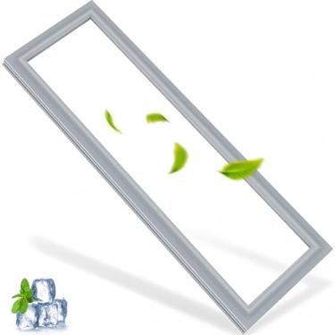 Imagem de 34,2" × 8,17.8 cm W10443325 WPW10443326 Substituição de junta de porta de geladeira compatível com Whirlpool Maytag KFXS25RYWH2 KFXL25RYMS1, atualizado W10294107 Pantry gaveta junta substituir