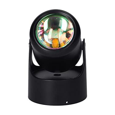 Imagem de Lâmpada de Projetor USB LED Por do Sol Projeção Mesa Lâmpadas Parede Rotação 180 Graus Luz Noturna Decorativa para Sala Estar Quarto Festa Fotografia