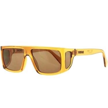 Imagem de Óculos Evoke B-Side YD01 L.Brown Total - CRYSTAL AMBAR-Unissex