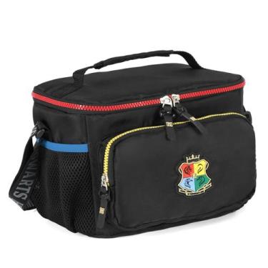 Imagem de Lancheira Escolar Térmica Luxcel Harry Potter Preto Hogwarts