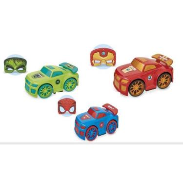 Imagem de Carrinho Coleção Super Heróis Time com Máscara - Usual - USUAL PLASTIC