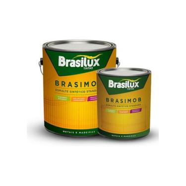 Imagem de Esmalte sintético Brasilux BRASIMOB 3,6L, Platina