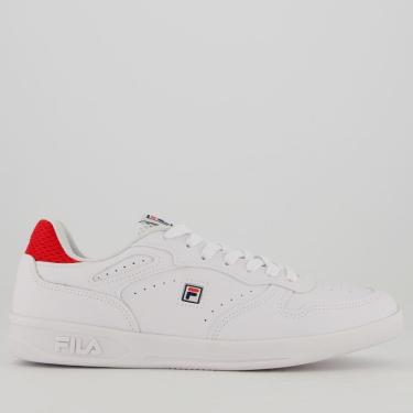 Imagem de Tênis Fila Revenge Branco e Vermelho-Masculino