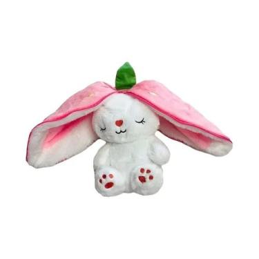 Imagem de Brinquedo De Pelúcia Coelho Luminoso Com Música E Luzes, Boneco Macio 