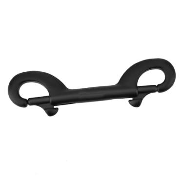 Imagem de AMONIDA Gancho de Clipe de Mergulho Em Aço Inoxidável Sem Ferrugem, Fácil de Usar Com Uma Mão, Excelente Função de Fixação, Adequado para Cinto de Peso BCD, Cor Preta, 3 Opções para Mergulhadores