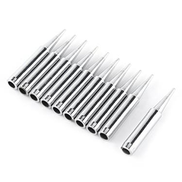 Imagem de Generic Pontas de Ferro de Solda Sem Chumbo 10 Unidades para Ferramenta de Estação de Retrabalho, Condutância Rápida e Resistência Ao Calor de até 480 ℃, Aplicável a Estações 936/937/938/969,