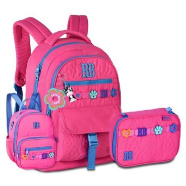 Imagem de Mochila Lancheira e Estojo Rebecca Bonbon Kit Moderno Feminino - Clio 