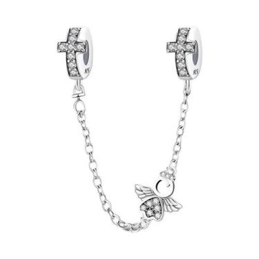 Imagem de Pingentes De Prata Esterlina 925 Para Mulheres: Cruz Bíblica, Sol, Lua