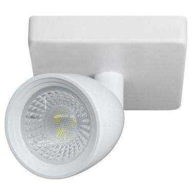 Imagem de Luminária Spot Taschibra LED Direct, Branco, 1 lâmpada, 6500K