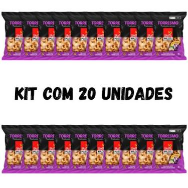 Imagem de Kit 20 Torresmos Santa Massa Alho defumado 40g