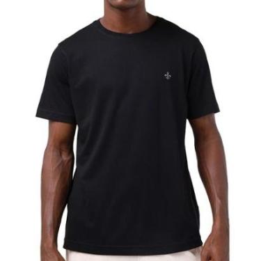Imagem de Camiseta Dudalina Masculina Soft Pima Cotton Preta-Masculino