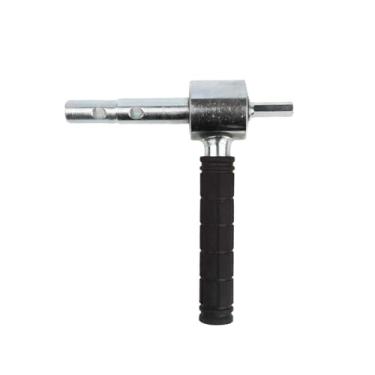 Imagem de oshhni Adaptador de broca de gelo, acessório de metal profissional para furadeira, conversor de 18 mm e 20 mm, acessório para pesca no gelo para camping e