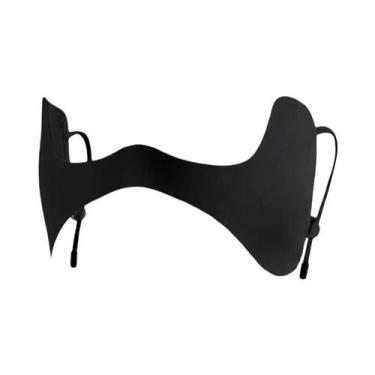 Imagem de Máscara De Orelha Borboleta Feminina Em Seda Gelada Com Proteção UV, V