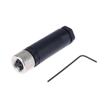 Imagem de Conector De Sensor M8 À Prova d'Água Macho E Fêmea Com Rosca, Soquete 