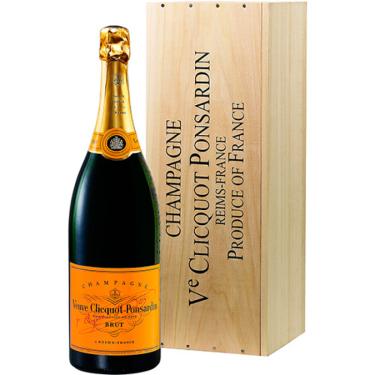 Imagem de CHAMPAGNE VEUVE CLICQUOT BRUT BRANCO MAGNUM 3000ML C/MADEIRA