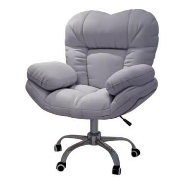 Imagem de Cadeiras de videogame, poltronas de escritório, poltronas para quarto – Cadeira confortável para jogos de computador, poltrona reclinável para sofá preguiçoso, encosto elevado para sala de estar.