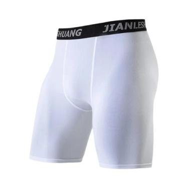 Imagem de Shorts De Ciclismo Clássicos Masculinos Em Preto E Branco, Tamanhos Mú