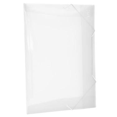 Imagem de Kit com 10 Pasta Plástica com Elástico Ofício Transparente Dac