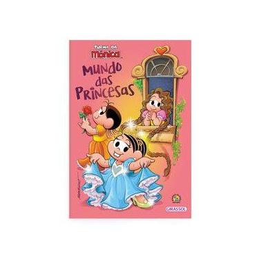 Imagem de Livro - Turma da Mônica - Mundo das Princesas - Editora Girassol